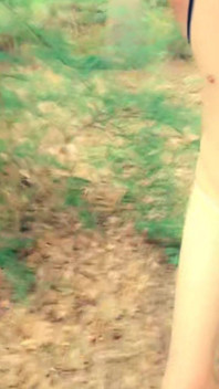 Hiking Naked with Chastity On1