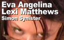 Edge Interactive Publishing: Eva Angelina et Lexi Matthews et Simon Synister : pipe, baisers...