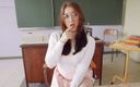 Madelaine Rousset: Foreign student shows you how to jerk off the French...