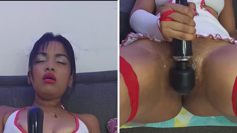 Xamy_97: I masturbate with a hitachi while smoke