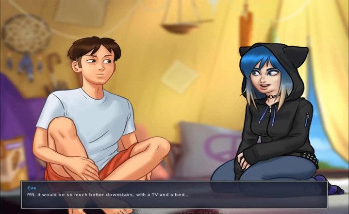 Hentai World: La saga di summertime - scopano la notte sul tetto degli...