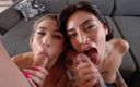 Kayden With Paul: Argentinian Lesbian Babes Getting Fucked Big Cocks
