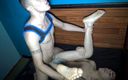 Gaybareback: Seksowny Brandon zerżnięty na oklep przez Juana Pereza