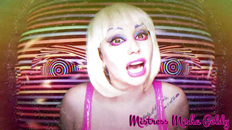 Goddess Misha Goldy: Concentreer je op je seksuele energie en ontplof voor mij!...