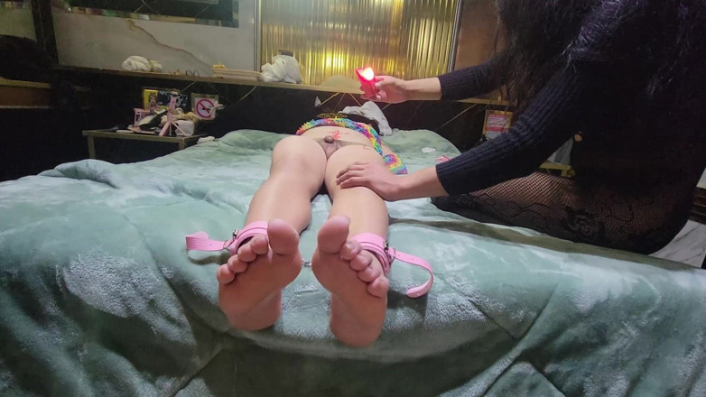 Crystal Phoenix: Linda Sissy Has a BDSM Session