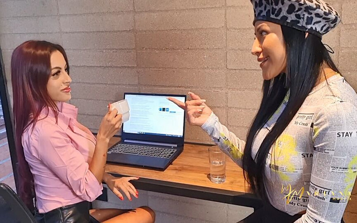 Mariana Martix: Napalona nauczycielka tryska w usta Mariany Martix