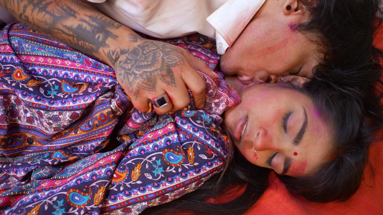 harry1: Indisk het porrstjärna Sanjana Holi speciell knulla video