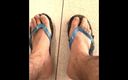 Manly foot: My Flip Flops Want to Show off My Feet Tops -...