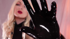 Arya Grander: Asmr videosu: Arya Grander'ın nitril eldivenleri