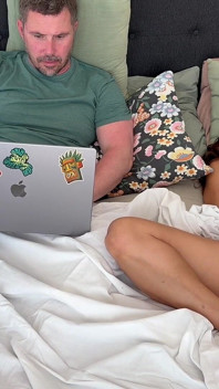 MILF Gets Bored While Husband Works and She Takes Care of Business