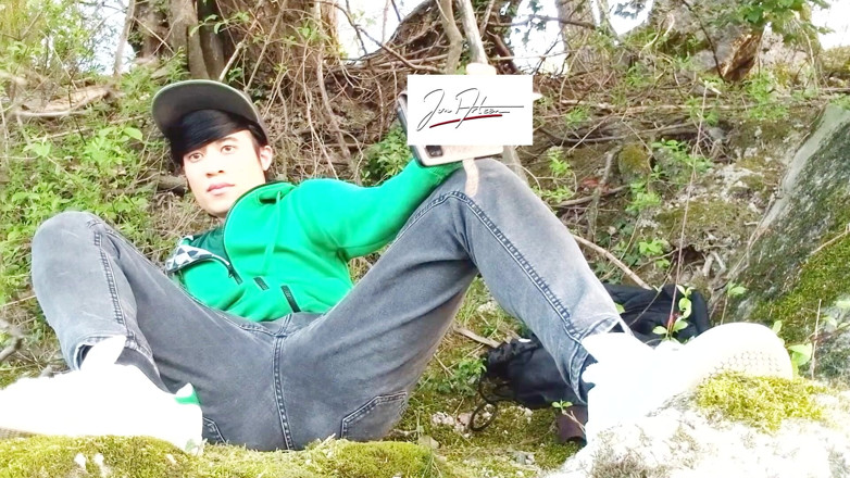 Jon Arteen: Risky Masturbation Outdoors a Man's Voice Caught This Cute Gay...