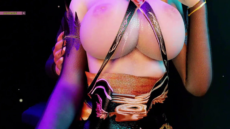 X Hentai: 天体曲线：拥有神圣资产的 3D 女孩 - 3D 动画