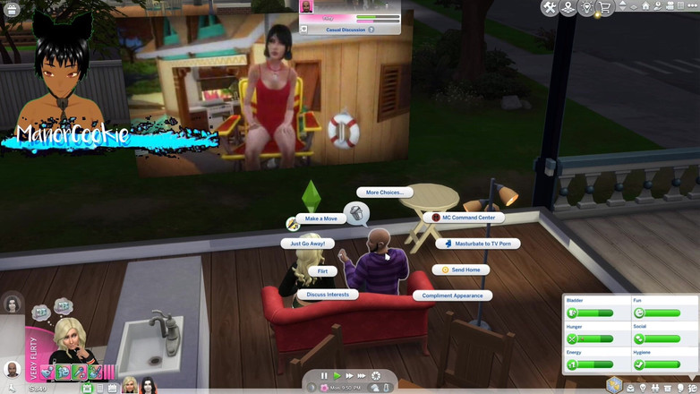 Manor Cookie: Sims 4 - Meninjau Sims dan Mempunyai MILF dan MILF goth secara...