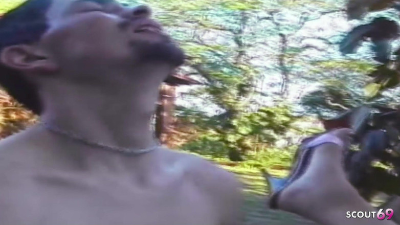 Shemale TS Collection: 틴더 데이트 후장 따먹히는 금발의 마른 트랜니