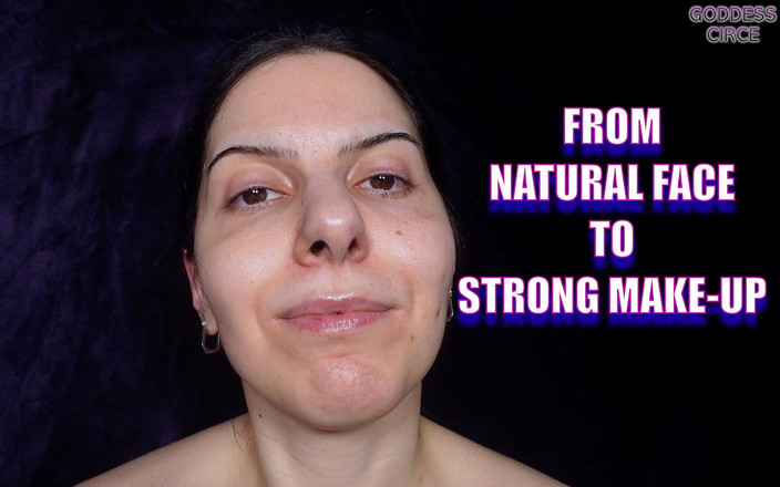 Goddess Circe: Od přírodního obličeje po silný make-up
