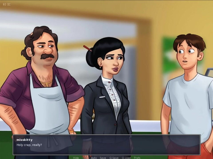 Miss Kitty 2K: Summertime Saga V0208 - Pt 272 - Pizza a plány