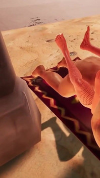 คู่รักเย็ดกันบนชายหาด - พารอดี้ Warcraft