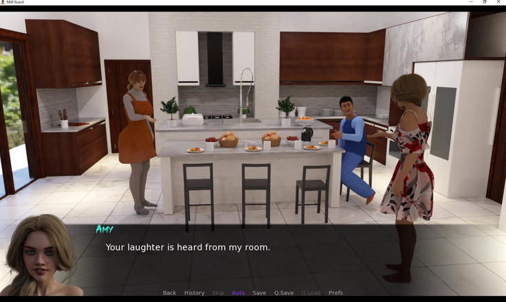 Erotic Krisso: Tante seksi dientot liar di dapur