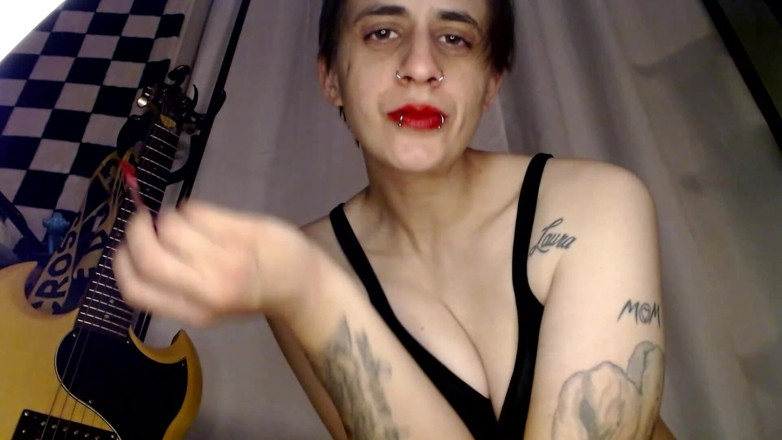 Abby Anna: Thick Red Lipstick Application