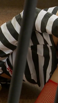Babes in Uniform Scene 3 Busty Brunette Tammie Lee Fucks Her Pussy with a Dildo in Her Cell
