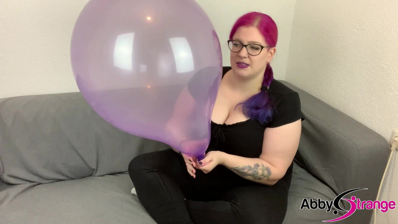Abby Strange: Looner Fetish: Big Balloon Non Pop
