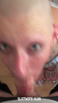 Have You Ever Had a Staring Contest with a Slut Sucking Your Cock?