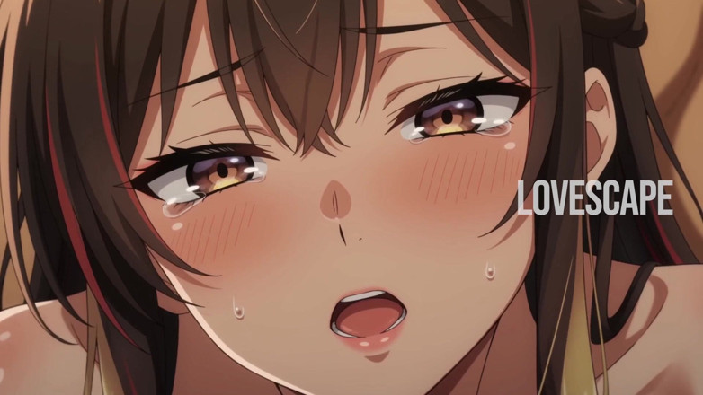 Lovescape: Awek hentai mengidam zakar besar daripada lelaki sebenar (ai)