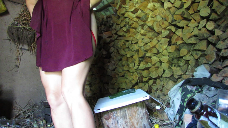 SexyAnka: Сквирт От Ебли Кабачком. Грязные Разговоры