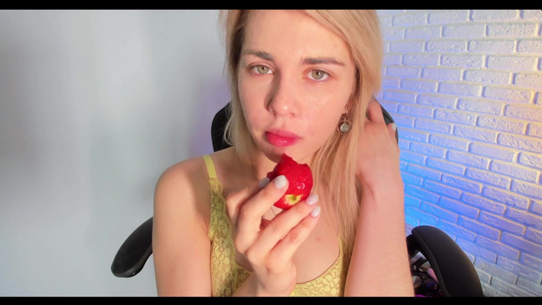 Misty Phoenix: Eating Strawberries