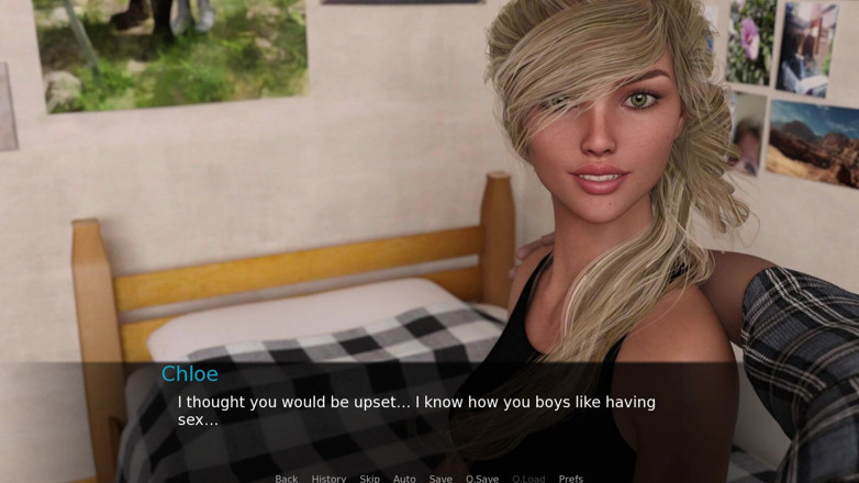 3D Cartoon Porn: Lancaster Boarding House 5 - Eve Grabs Ryan’s Dick and Asks Him...