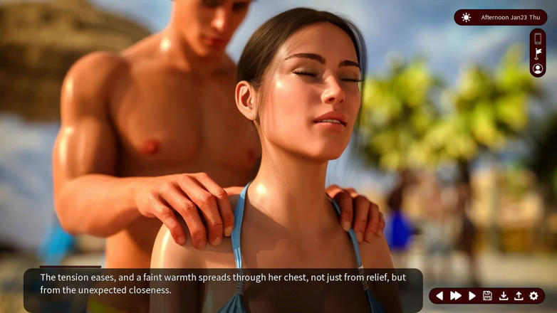Dirty GamesXxX: Whispers of Desire: Sexy Hotwives on the Beach - Episode 26