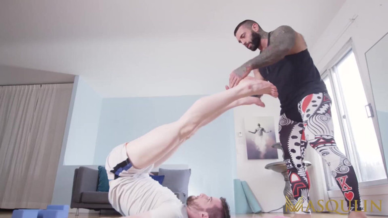 Masqulin: MASQULIN - Inked Markus Kage raw breeds gay jock Thyle Knoxx