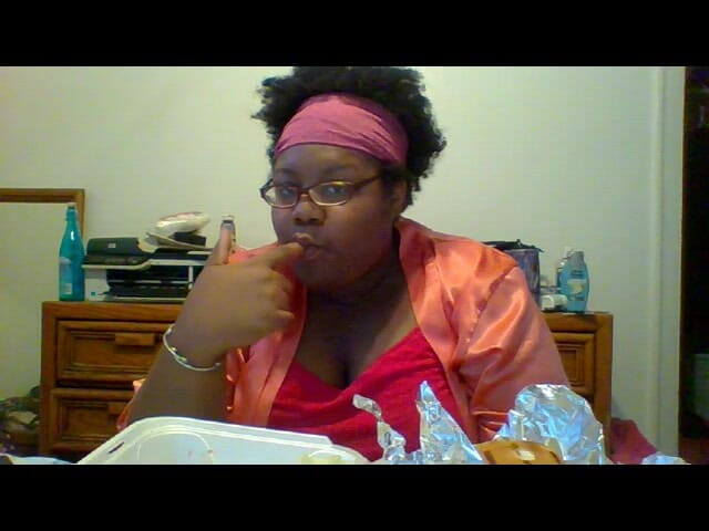 Sweety Racine: Cheeseburger Chompin' Chick