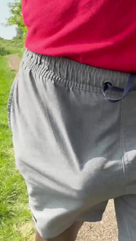 It Is 26 Degree C. in My Shorts and Not Wearing Underwear. My Top, Also Comes off