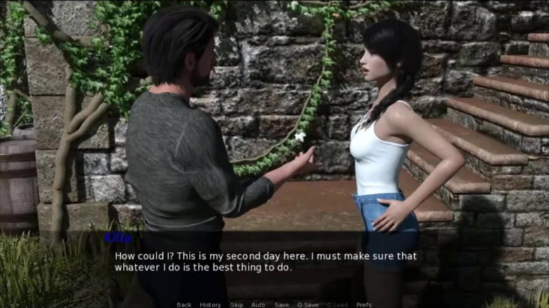 Visual Novels: Pine falls part 15