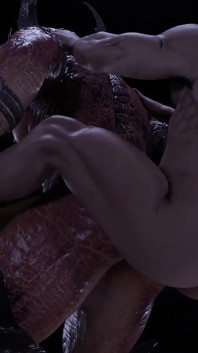 Lustful Kombat 3 - Shao Kahn XXX Kano Scene