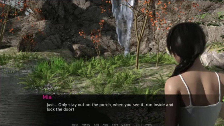 Visual Novels: Pine falls part 7