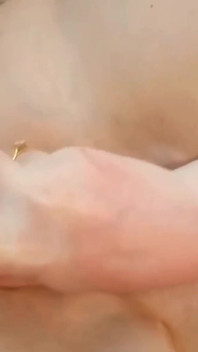 To Excite Your Cock with a Pink Dildo in a Little Pink Pussy