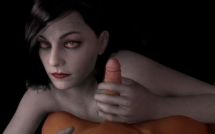 Wraith ward: Alcina Dimitrescu gibt einen handjob in POV: Resident Evil Village 3D...