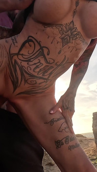 Tattooed MILF Loves Fucking Outdoors