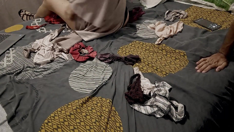Sexy O2: French Amateur, Doggy Style Fuck, Satin Lingerie, Clothed Sex, Blowjob,...