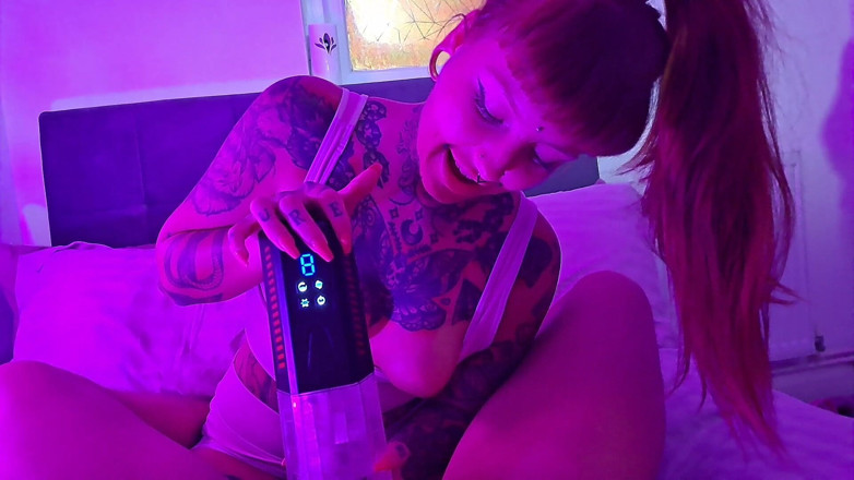 Only Owain: My Girlfriend Uses Cock Sucker Toy on My Big Cock