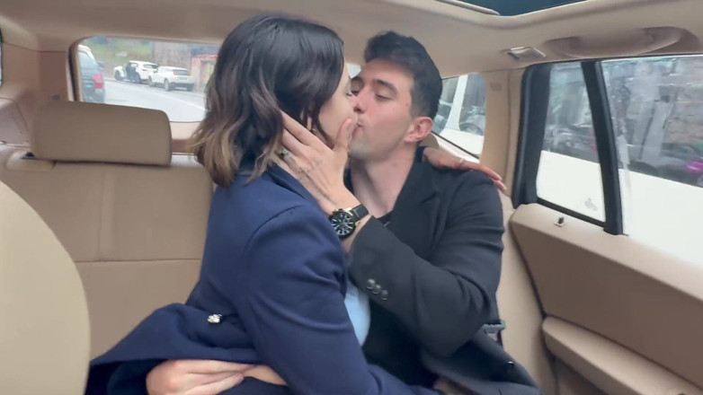Valentino Roca TV: The Chauffeur Is Invited to a Threesome of a Couple...