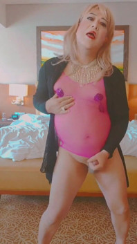 Pink Fshnet Bbody Suits