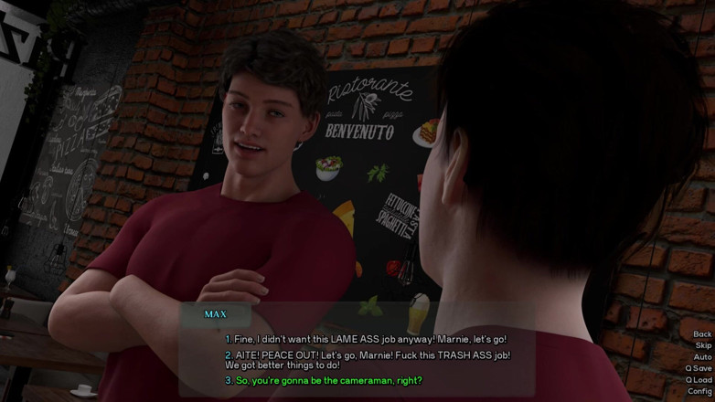 3D Cartoon Porn: Godson 12: Max Fucks Marine, Kyle Records at Restaurant