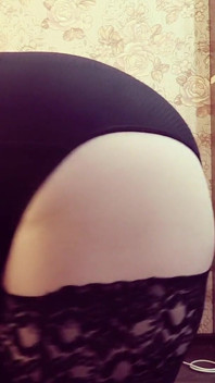 Shaking Big Butt in New Panties. a Mature Wife Tries on Big Panties.