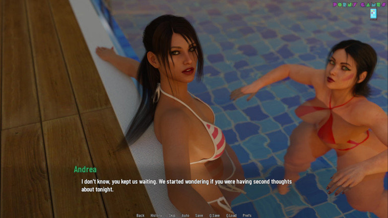 Porny Games: University Days by Greebo - Sex în trei cu mamele tale sexy...