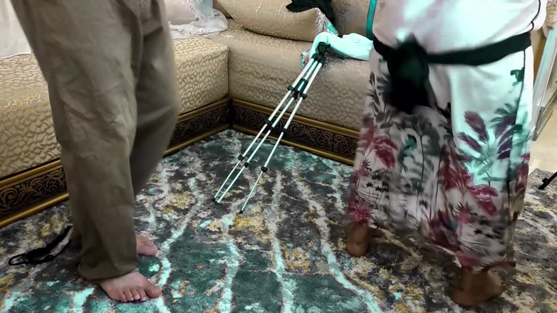 yousra egyptian bbw: Arabic Wife Dancing Cuckold Husband Watching Wife Big Ass Anal...