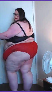 SSBBW tanga und höschen-modenschau