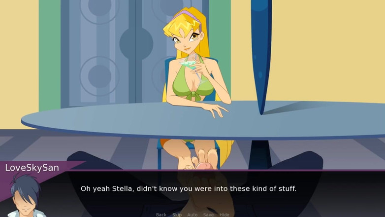 LoveSkySan69: फेयरी फिक्सर - Winx भाग 9 Stella की पैरों से चुदाई Loveskysanx द्वारा